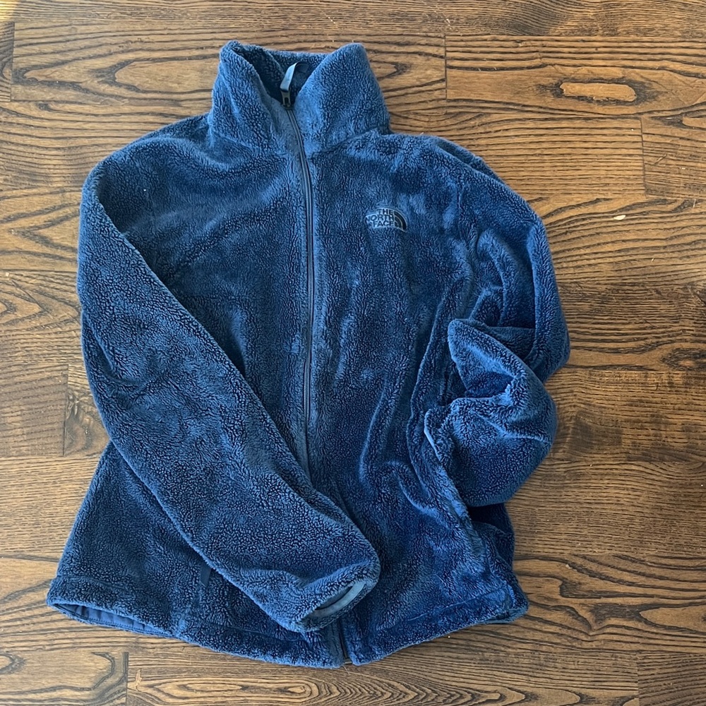 The North Face Osito Navy Plush Jacket